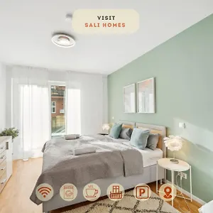 Apartment Sali Homes R3 - Cozy Retreat By Roter Main River, Bayreuth